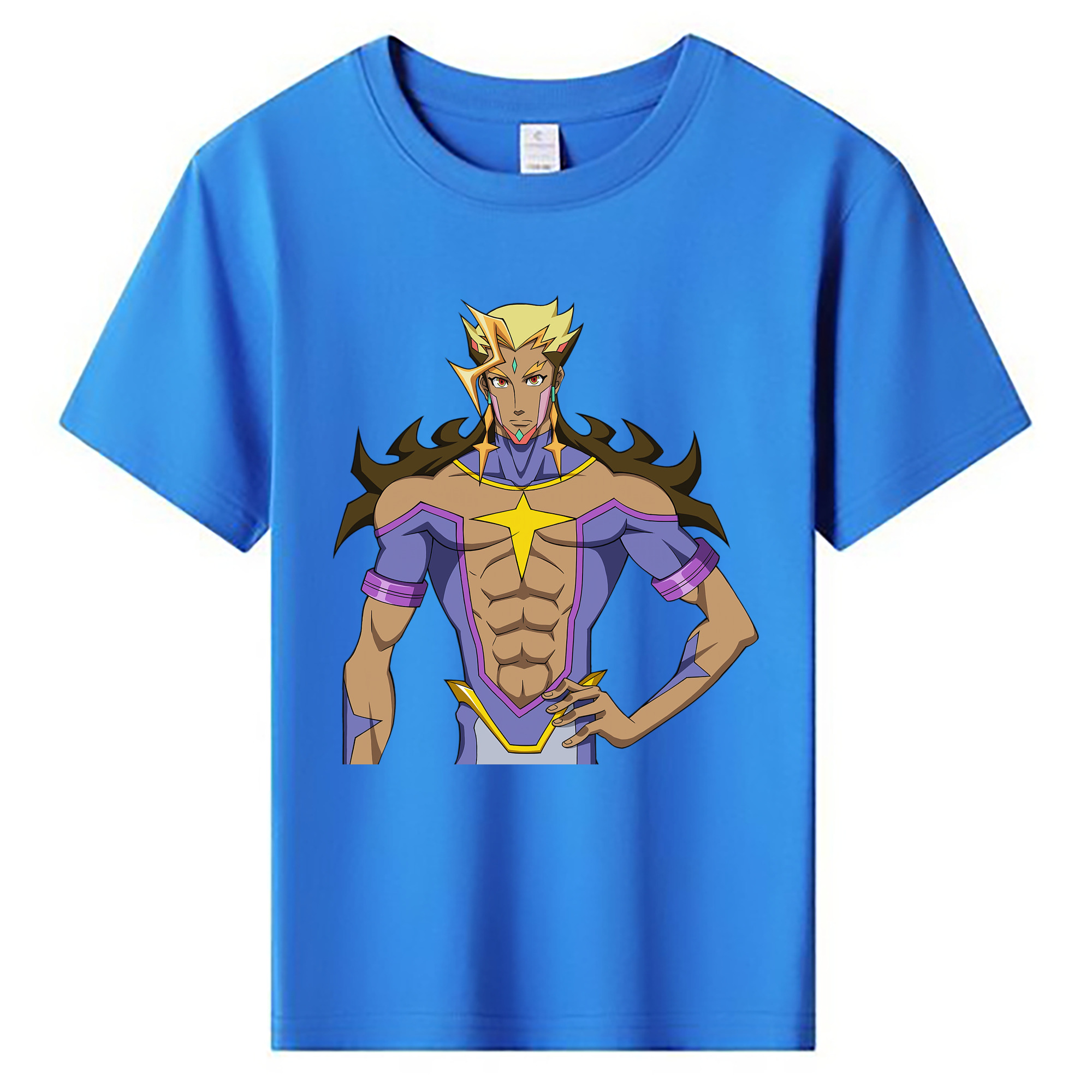 （画像用） 遊☆戯☆王 Yu-Gi-Oh! 綿100％キッズTシャツ（フロントプリント）
